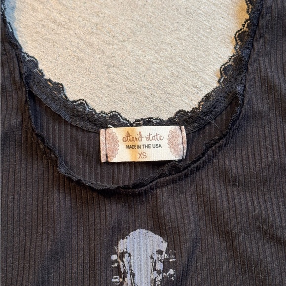 Altar'd State Black Nashville Graphic Tank Top - Picture 3 of 3